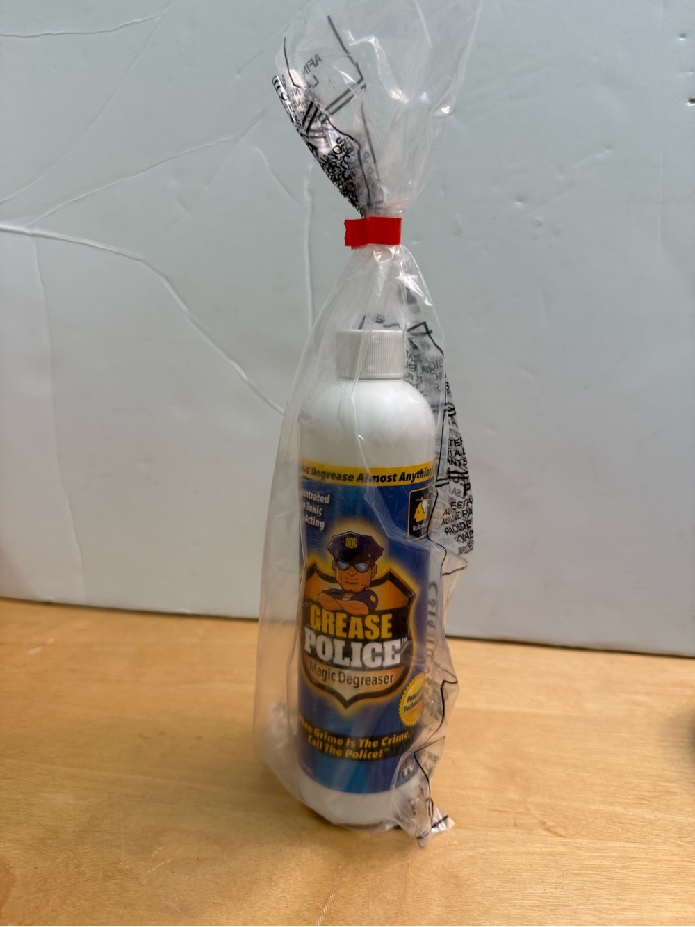New Bottle of Grease Police Concentrated Cleaning Solution 12 Oz.